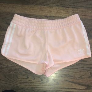 Adidas waffle pink lounge shorts